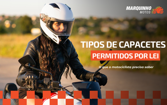 tipos de capacete permitidos por lei