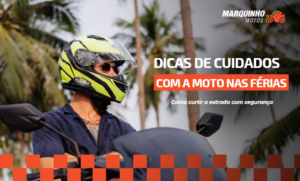 dicas de cuidados com a moto nas ferias