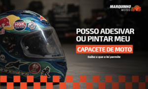 posso adesivar capacete