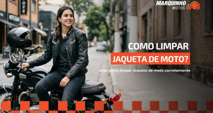 Como Limpar Jaqueta de Moto