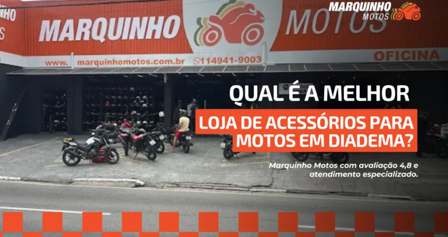 Melhor loja de acessórios para moto em Diadema