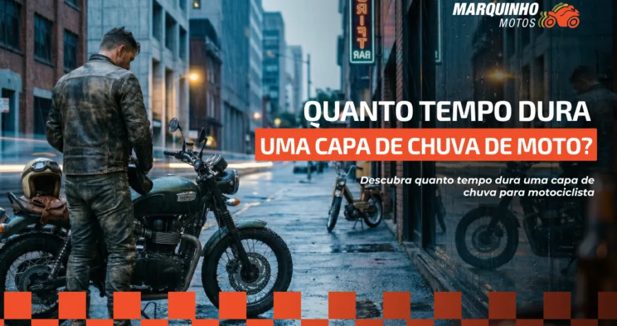 Quanto Tempo Dura uma Capa de Chuva para Motociclista?