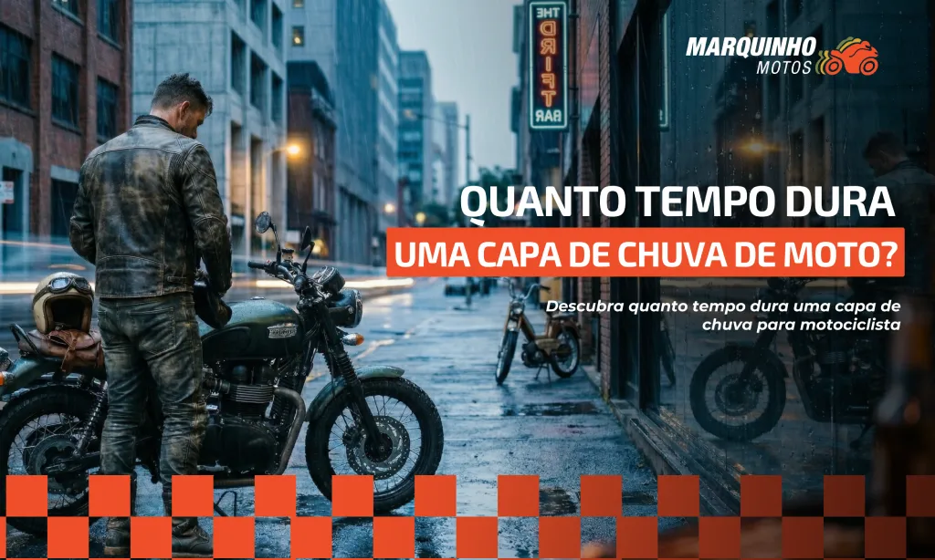 Quanto Tempo Dura uma Capa de Chuva para Motociclista?