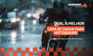capa de chuva para motoqueiro