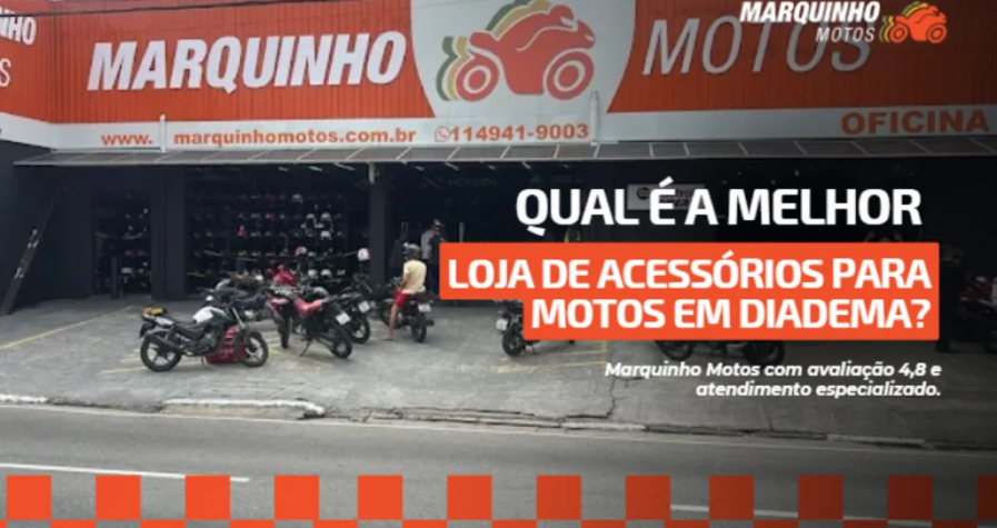 melhor loja de acessórios para moto em Diadema