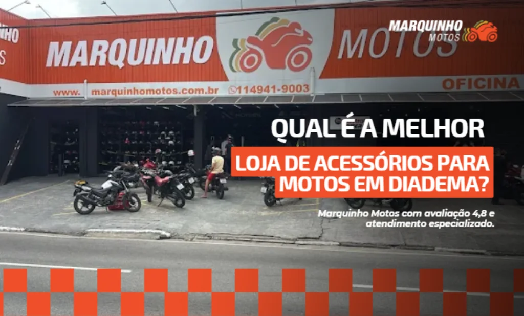 melhor loja de acessórios para moto em Diadema