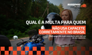 multa para quem não usa capacete