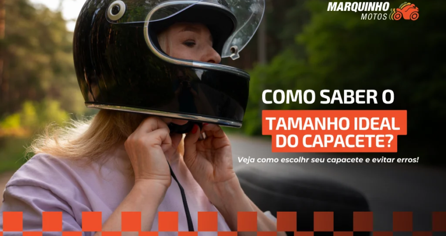 tamanho ideal do capacete