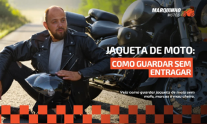 Como Guardar Jaqueta de Moto sem Estragar