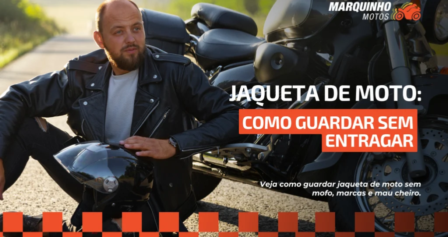 Como Guardar Jaqueta de Moto sem Estragar