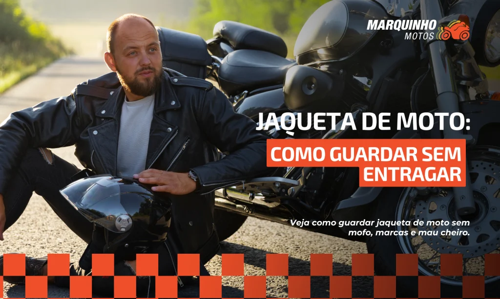 Como Guardar Jaqueta de Moto sem Estragar