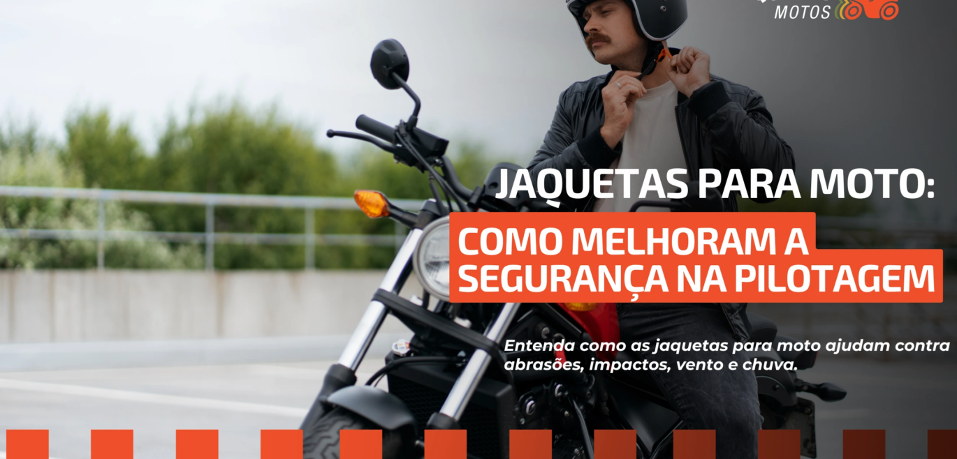 Como as jaquetas para moto melhoram a segurança na pilotagem