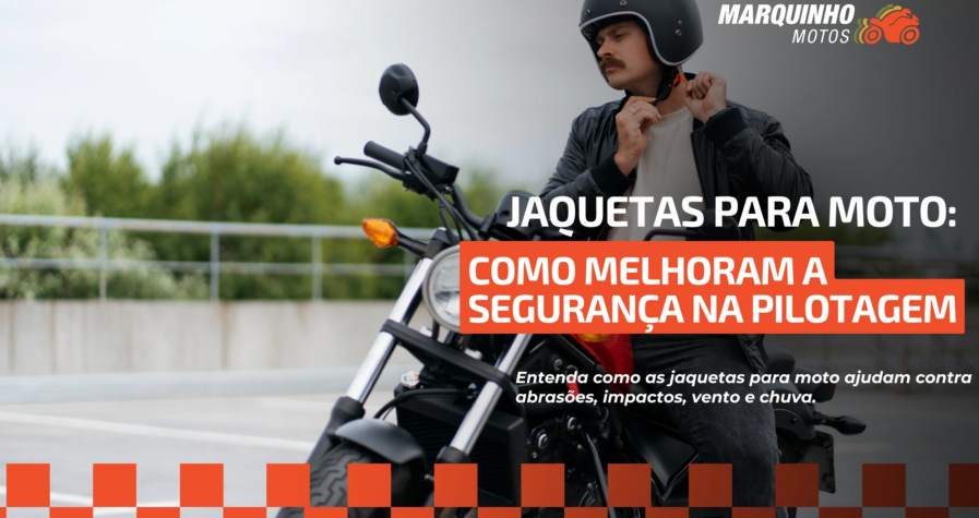 Como as jaquetas para moto melhoram a segurança na pilotagem