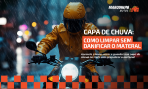 Como limpar capa de chuva de moto sem danificar o material
